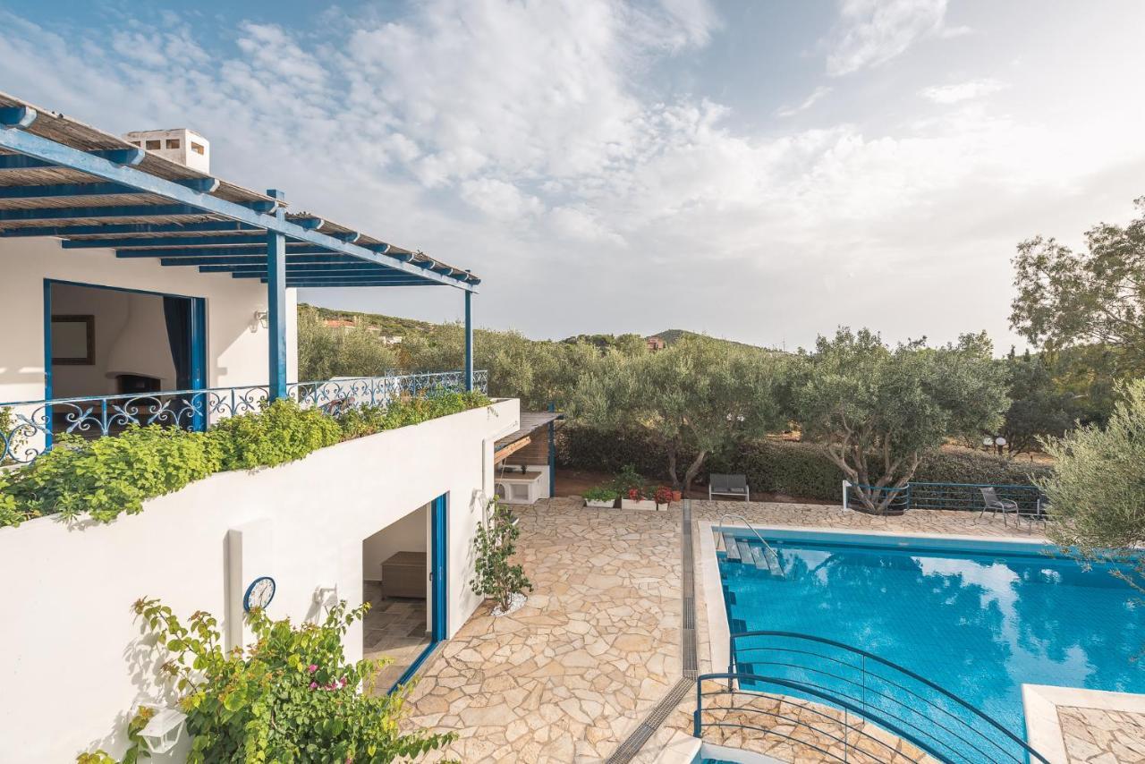 Summer Villa Pasiphae Private Pool - Bbq -Beach 2Min Sounion Dış mekan fotoğraf
