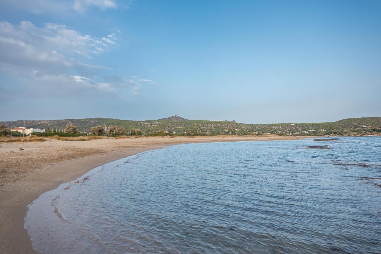 Summer Villa Pasiphae Private Pool - Bbq -Beach 2Min Sounion Dış mekan fotoğraf