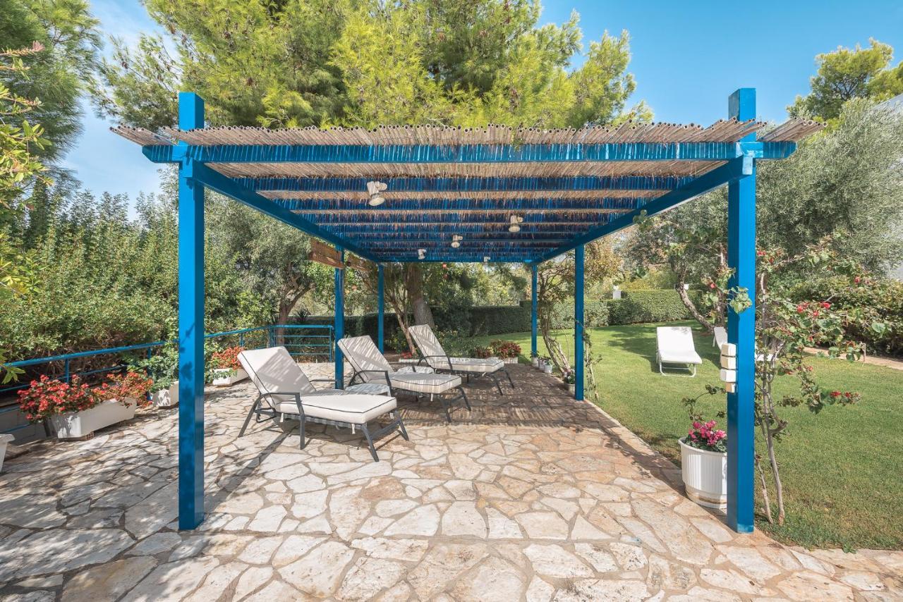 Summer Villa Pasiphae Private Pool - Bbq -Beach 2Min Sounion Dış mekan fotoğraf
