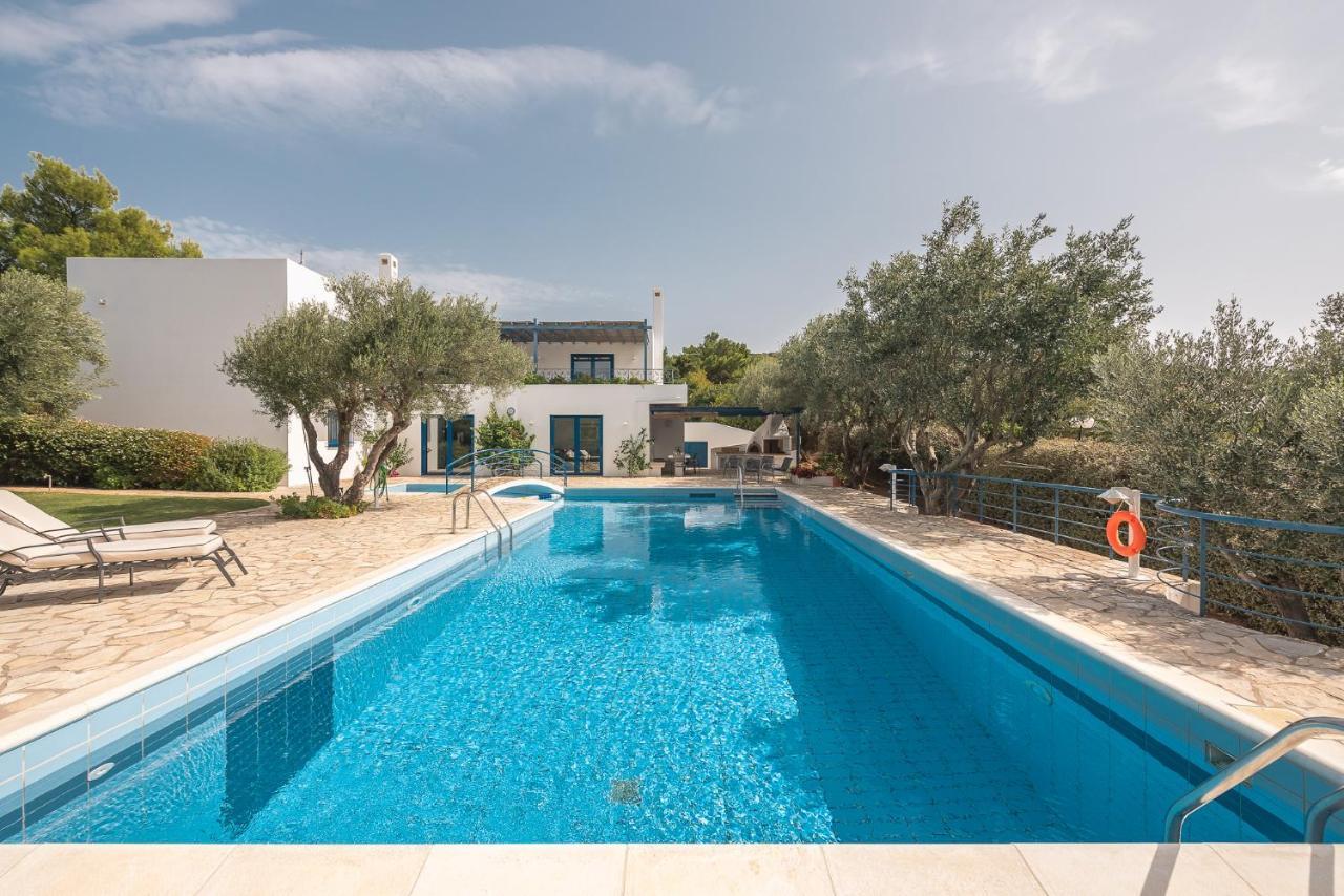 Summer Villa Pasiphae Private Pool - Bbq -Beach 2Min Sounion Dış mekan fotoğraf