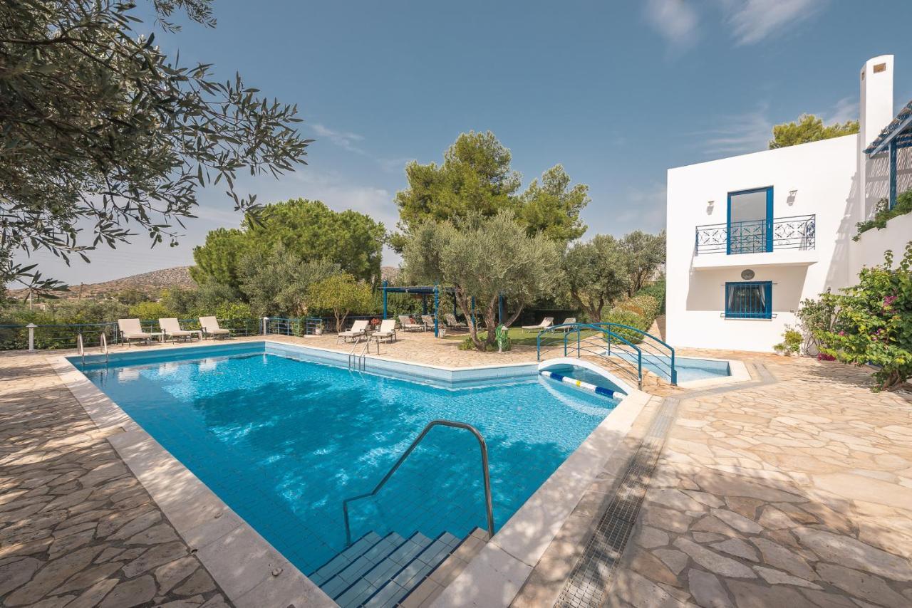 Summer Villa Pasiphae Private Pool - Bbq -Beach 2Min Sounion Dış mekan fotoğraf