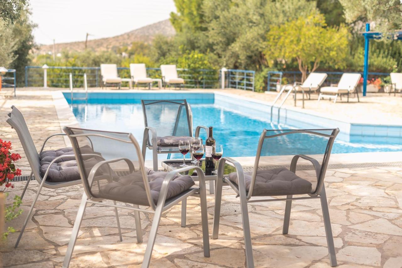 Summer Villa Pasiphae Private Pool - Bbq -Beach 2Min Sounion Dış mekan fotoğraf